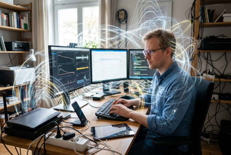 Elektrosmog im Homeoffice – Wolfgang Skischally über Belastungen am Heimarbeitsplatz